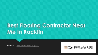 Best Flooring Contractor Near Me In Rocklin
