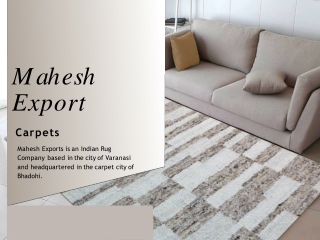 Mahesh Export