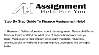 Step-by-step-guide-to-finance-assignment-help!