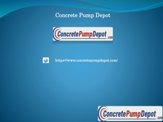 Used Alliance Concrete Pumps for Sale, concretepumpdepot.com