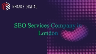 SEO Services Company in London