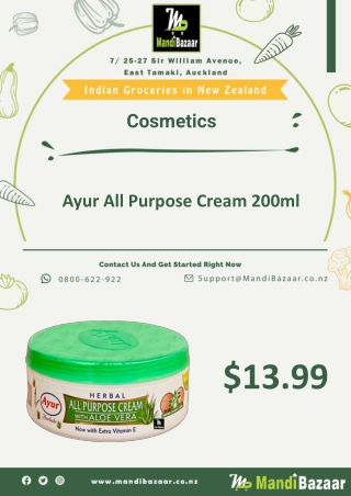 Ayur All Purpose Cream 200ml - Mandi Bazaar