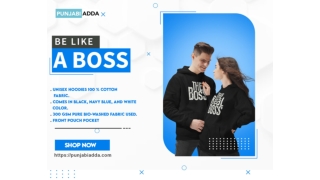 The Boss Couple Hoodies Online - Punjabi Adda