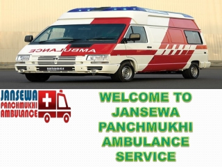 Get Most Trusted ICU Ambulance in Muzaffarpur and Purnia with Jansewa Panchmukhi
