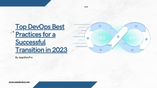 Top DevOps Best Practices for a Successful Transition in 2023