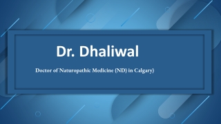 Naturopathic Medicine in Calgary