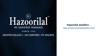 Hazoorilal