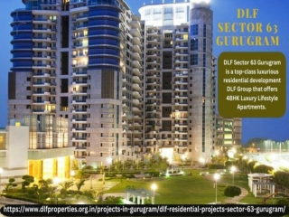 DLF Sector 63 Gurugram-Superior Residences To Upgrade Your Lifestyle
