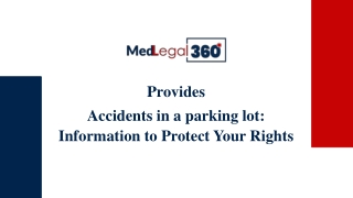 Accidents in a Parking Lot: Details to Help You Protect Your Rights