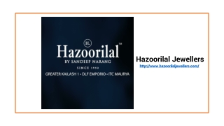 Hazoorilal