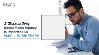 5 Reasons Why Social Media Agency Is Important For Small Businesses