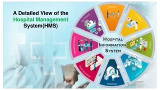 A Detailed View of the Hospital Management System(HMS)