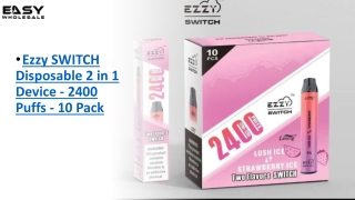 Ezzy SWITCH Disposable 2 in 1 Device