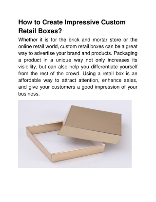 How to Create Impressive Custom Retail Boxes_