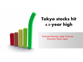 Tokyo stocks hit 4.5-year high