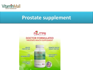 Prostate supplement