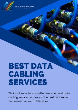 Best Data Cabling Services in Miami | Access Point Technologies