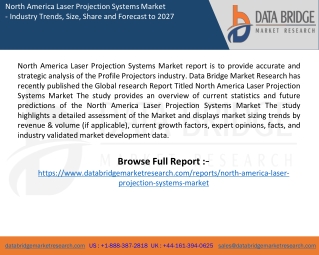 North America Laser Projection Systems Market report