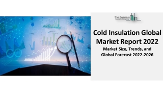 Cold Insulation Market Growth, Top Company Analysis And Forecast 2022-2031