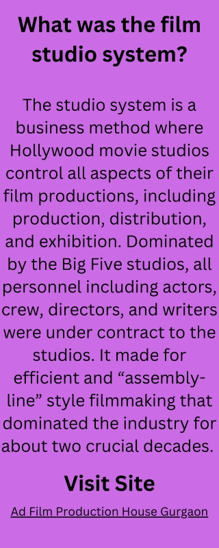 Ad Film Production House Gurgaon