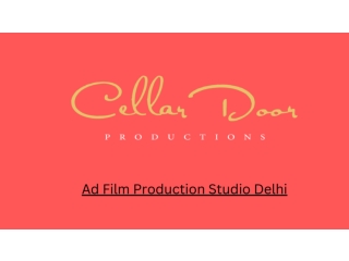 Ad Film Production Studio Delhi