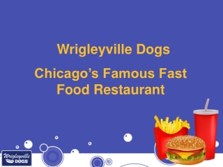 Chicago’s Famous Fast Food Cafe