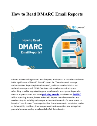 DMARC Report: How to Read It