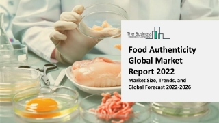 Food Authenticity Market