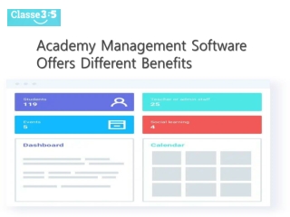 Academy Management Software Offers Different Benefits