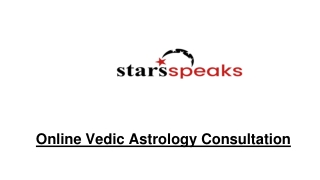 Online Vedic Astrology Consultation