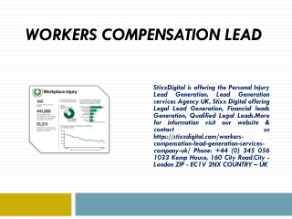 Workers Compensation Lead