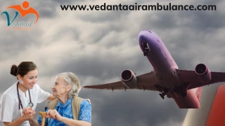 Now Rehabilitation of Emergency Patients by Vedanta Air Ambulance Service in Bhopal