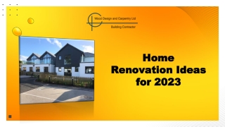 Home Renovation Ideas for 2023