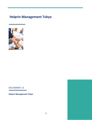 With Helprin Management Japan, a Comprehensive Guide to Retirement Planning