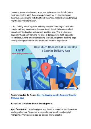 How Much Does it Cost to Develop Package Tracking App