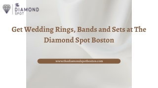 Gold & Diamond Jewelry Buyers in Boston- The Diamond Spot