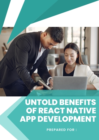 Untold Benefits of React Native app Development