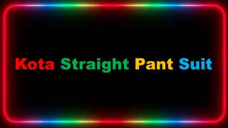 Kota Straight Pant Suit