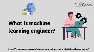 what is machine learning engineer