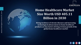Global Home Healthcare Market to Experience Significant Growth by 2030