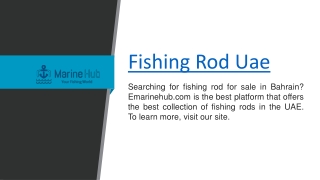 Fishing Rod Uae  Emarinehub.com