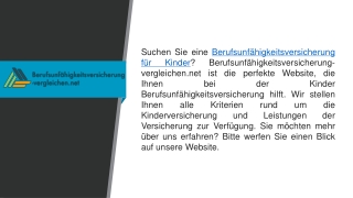 Berufsunfähigkeitsversicherung für Kinder   Berufsunfähigkeitsversicherung-vergleichen.net