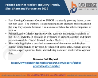 Printed Leather Market