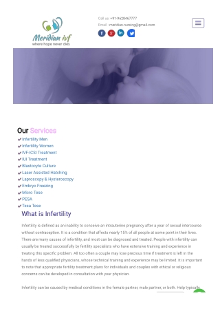 Cure infertility in Varanasi