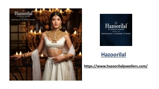 Hazoorilal