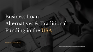 Funding Alternatives for Business in the USA