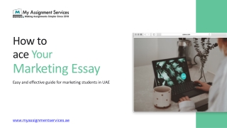 How to ace Your Marketing Essay in UAE