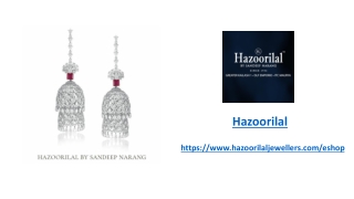 Hazoorilal