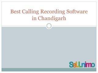 Best Calling Recording Software in Chandigarh