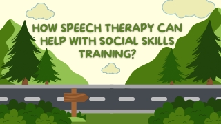 How Speech therapy can help with social skills training